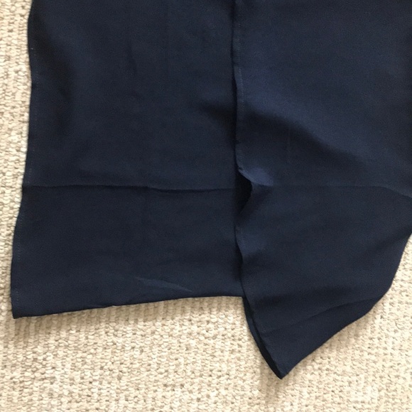 Loft blue chiffon top - Picture 7 of 7